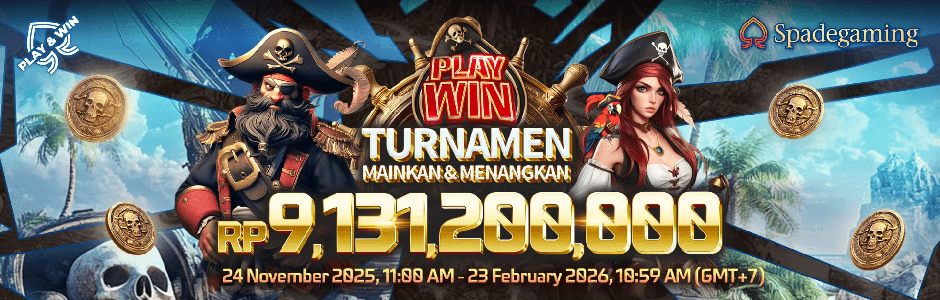 SPADEGAMING - Play and Win Tournament